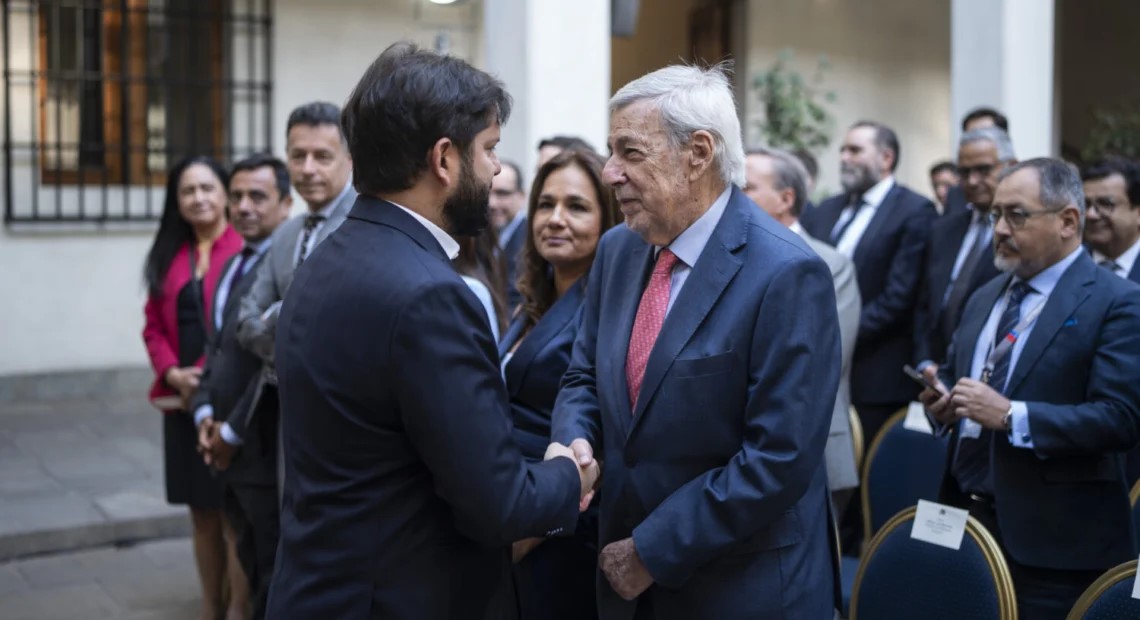 BORIC Y EL CANCILLER